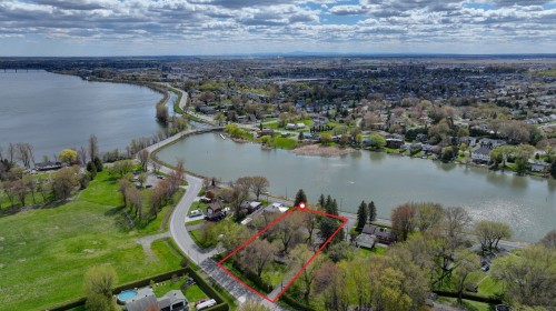 Photo aérienne - 84 Rue Ste-Thérèse, Saint-Jean-Sur-Richelieu, QC - Outdoor With Body Of Water With View