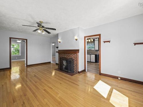7793 Highway 7, Musquodoboit Harbour, NS - Indoor Photo Showing Living Room With Fireplace