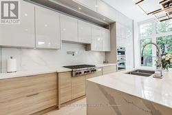 Quality cabinets w/custom LED lighting. - 