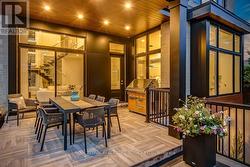 Large Covered porch Off kitchen/Family room - 