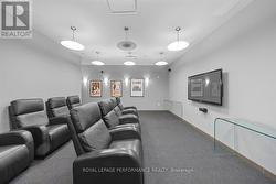 Cinema room on the main floor of building - 
