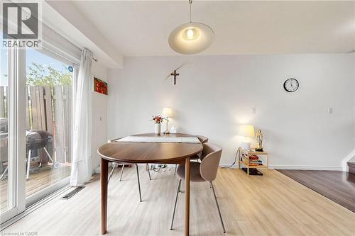 110 Activa Avenue Unit# A5, Kitchener, ON - Indoor Photo Showing Dining Room
