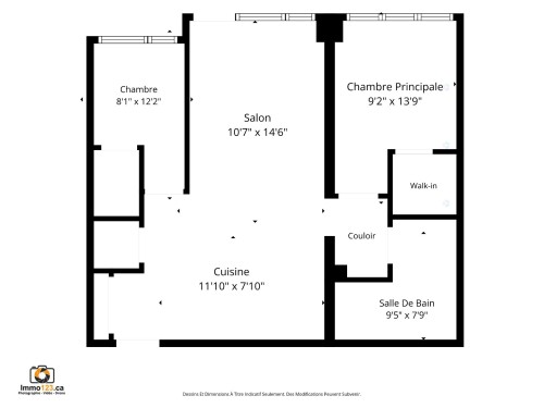 Floor Plan - 311-85 Rue De Castelnau O., Montréal (Villeray/Saint-Michel/Parc-Extension), QC - Other