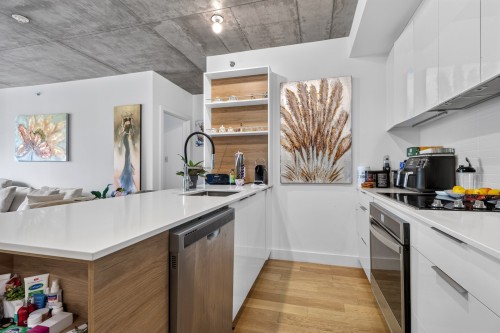 Kitchen - 311-85 Rue De Castelnau O., Montréal (Villeray/Saint-Michel/Parc-Extension), QC - Indoor Photo Showing Kitchen