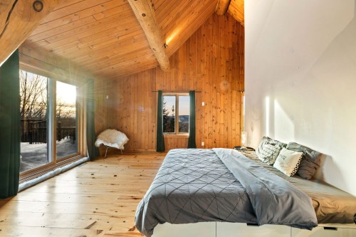 Chambre à coucher principale - 365 Ch. Martin-Prévost, Sainte-Béatrix, QC - Indoor Photo Showing Bedroom