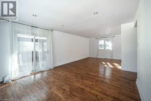 Family Room with Sliding Doors to Upper Deck - 22 Dundonald Road, Cambridge, ON 