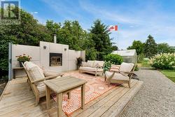 Outdoor fireplace - 