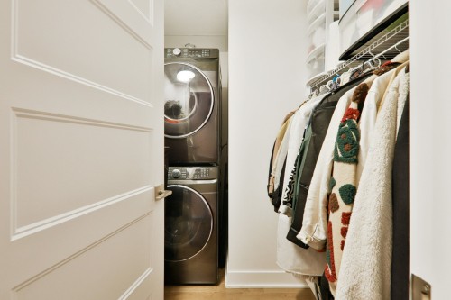 Storage - 306-7275 Rue D'Abancourt, Montréal (Saint-Léonard), QC - Indoor Photo Showing Laundry Room