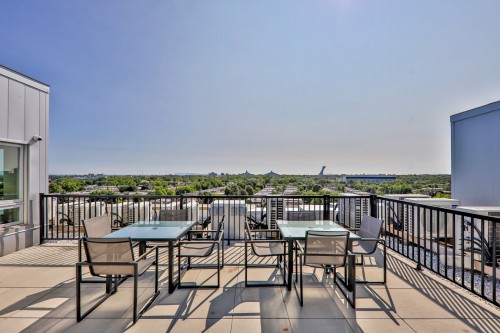 Patio - 306-7275 Rue D'Abancourt, Montréal (Saint-Léonard), QC - Outdoor With Exterior