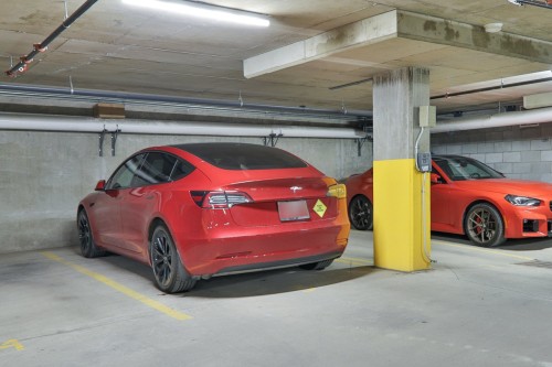 Parking - 306-7275 Rue D'Abancourt, Montréal (Saint-Léonard), QC - Indoor Photo Showing Garage