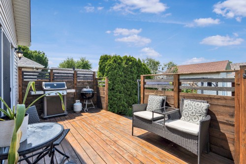 Terrasse - 41 Rue André-Beauregard, Verchères, QC - Outdoor With Deck Patio Veranda With Exterior