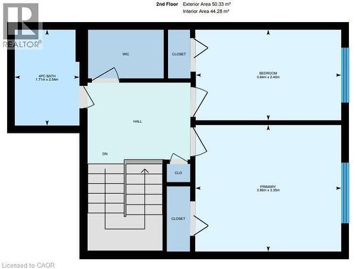 Floor plan - 415-435 Garden Street Unit# 421, Cambridge, ON 
