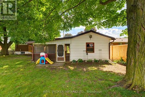 Back of Garage - 87 Ball Street, Brant, ON 
