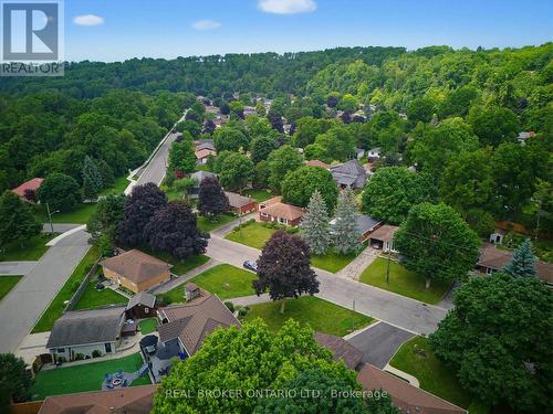 Aerial Neighbourhood - 87 Ball Street, Brant, ON 