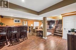 Finished basement for relaxing or entertaining - 