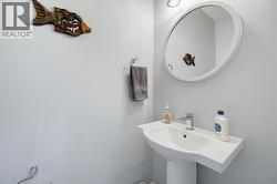 2-piece bathroom upstairs - 