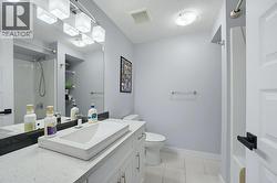 4-piece basement bathroom with tub/shower - 