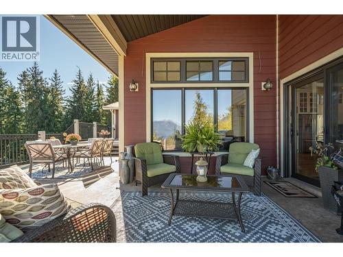 8840 Olson Road, Kaslo, BC - Outdoor With Deck Patio Veranda With Exterior