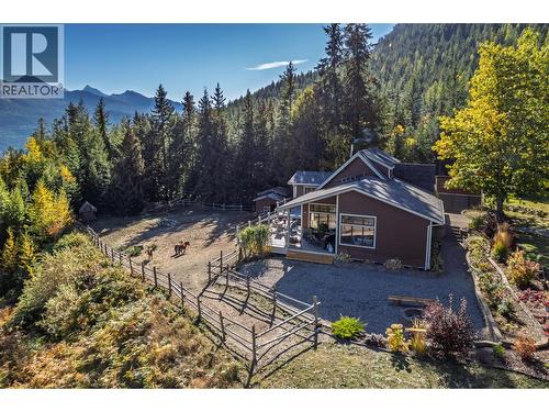 8840 Olson Road, Kaslo, BC - Outdoor With View