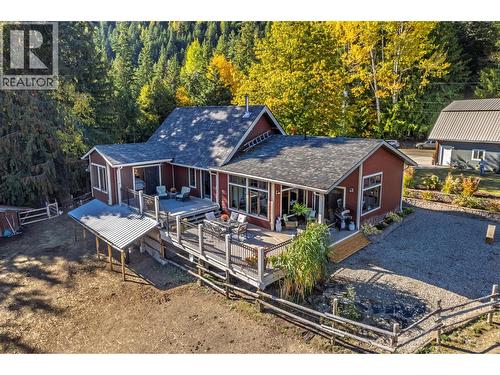 8840 Olson Road, Kaslo, BC - Outdoor With Deck Patio Veranda