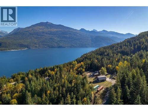 8840 Olson Road, Kaslo, BC - Outdoor With Body Of Water With View