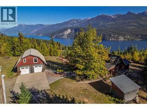 8840 Olson Road, Kaslo, BC - Outdoor With Body Of Water With View