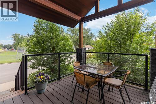 1602 Edward Avenue, Saskatoon, SK - Outdoor With Deck Patio Veranda With Exterior