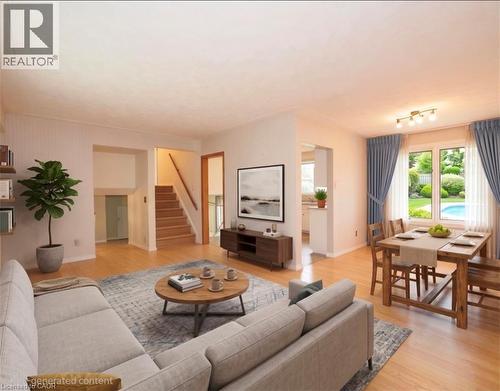 Virtual Staging - 76 Cloverdale Crescent, Kitchener, ON 