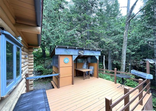 Balcon - 612 Ch. Du Lac-Corbeau, Morin-Heights, QC - Outdoor With Deck Patio Veranda With Exterior