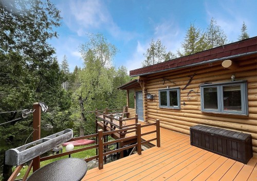 Balcon - 612 Ch. Du Lac-Corbeau, Morin-Heights, QC - Outdoor With Exterior