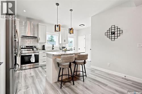 414A 109Th Street W, Saskatoon, SK - Indoor Photo Showing Kitchen With Upgraded Kitchen