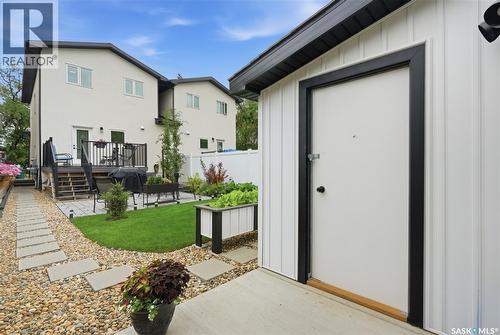 414A 109Th Street W, Saskatoon, SK - Outdoor With Deck Patio Veranda With Exterior