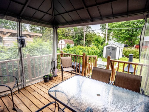 Terrasse - 122 Rue Des Émeraudes, L'Île-Perrot, QC - Outdoor With Deck Patio Veranda With Exterior