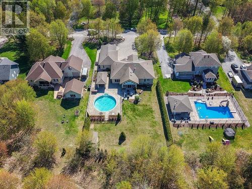 535 Brule Rd, Sault Ste. Marie, ON - Outdoor With Above Ground Pool With View