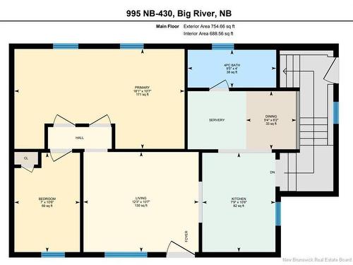 995 Route 430, Big River, NB 