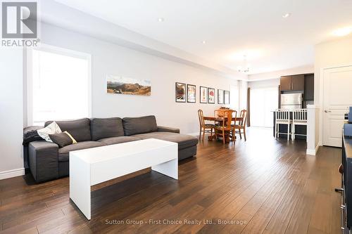 Open Concept Living Room, Dining Room and Kitchen - 11 John Russell Lane, Kitchener, ON 