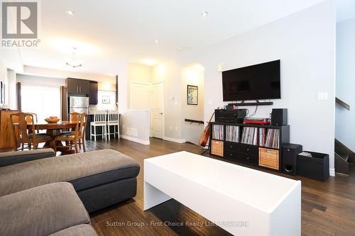 Open Concept Living Room, Dining Room and Kitchen - 11 John Russell Lane, Kitchener, ON 