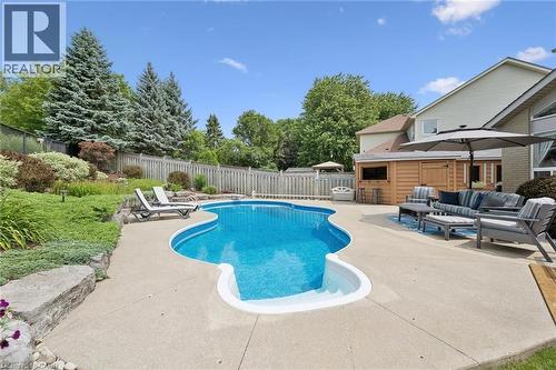 79 Wadsworth Crescent, Cambridge, ON - Outdoor With In Ground Pool With Deck Patio Veranda
