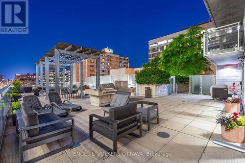 Terrace & BBQ Area - 1710 - 324 Laurier Avenue W, Ottawa, ON 
