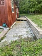 New brick patio entrance. - 