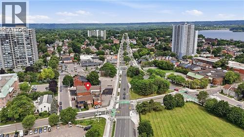 Urban neighborhood with mature tree coverage - 239 York Boulevard, Hamilton, ON 