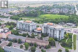 Aerial view of condo facing Yonge Street - 