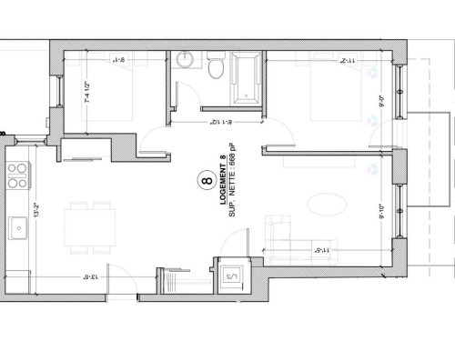 Overall view - 8-6755 Rue Clark, Montréal (Rosemont/La Petite-Patrie), QC 