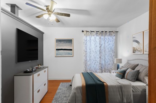 Chambre à coucher principale - 800 Rue Robillard, Beauharnois, QC - Indoor Photo Showing Bedroom