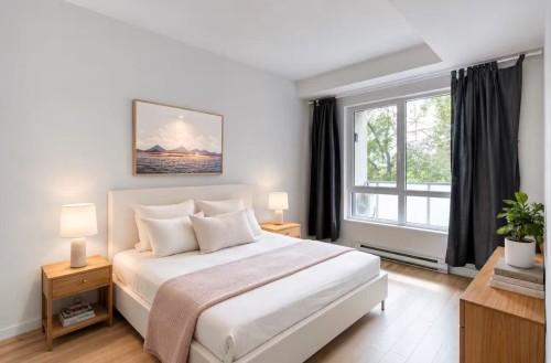 Bedroom - 202-1170 Rue Montcalm, Montréal (Ville-Marie), QC 