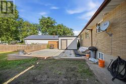 Patio Area and Shed - 