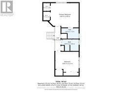 Upper level floor plan - 
