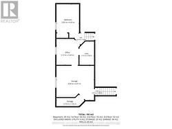 Basement level floor plan - 