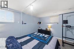 Recessed window with horizontal blinds - 