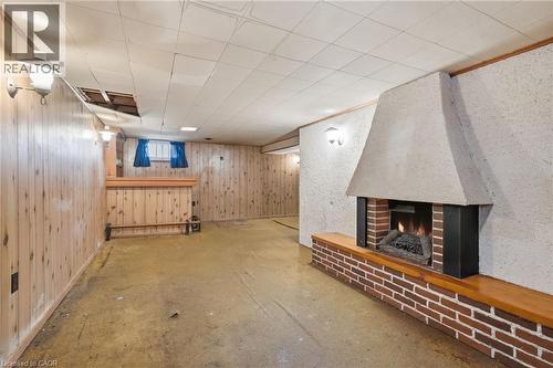34 Eaton Place, Hamilton, ON - Indoor With Fireplace